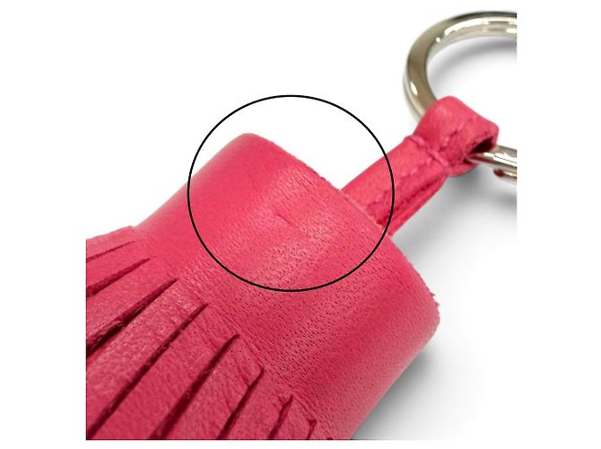 Hermès Portachiavi HERMES Carmen in Agneau Milo - vista 10