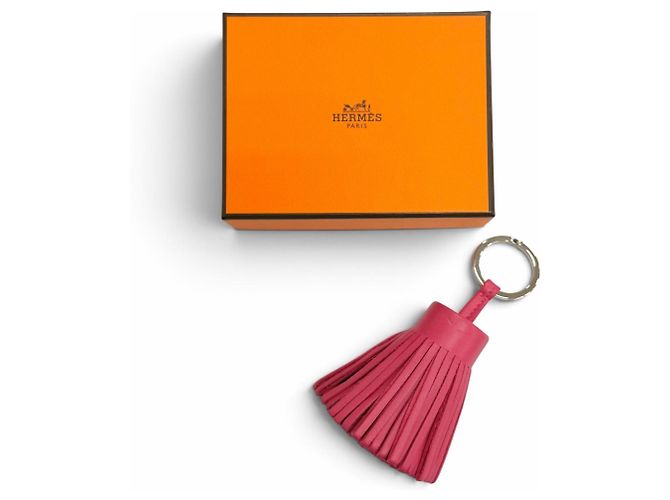 Hermès Portachiavi HERMES Carmen in Agneau Milo - vista 2