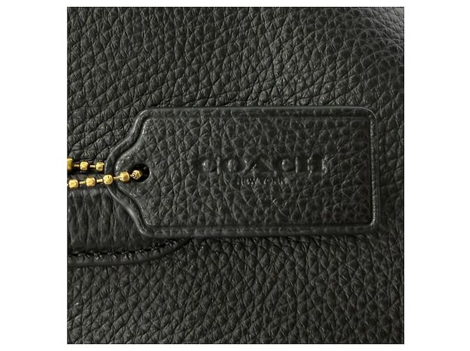 COACH CU024 Legacy Carryall Leather Tote Bag Nero - vista 10