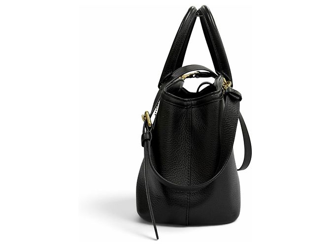 COACH CU024 Legacy Carryall Leather Tote Bag Nero - vista 4