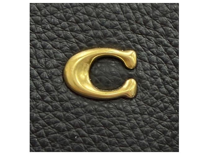 COACH CU024 Legacy Carryall Leather Tote Bag Nero - vista 9