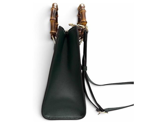Gucci Diana Medium Tote Bag Dunkelgrün - Ansicht 4