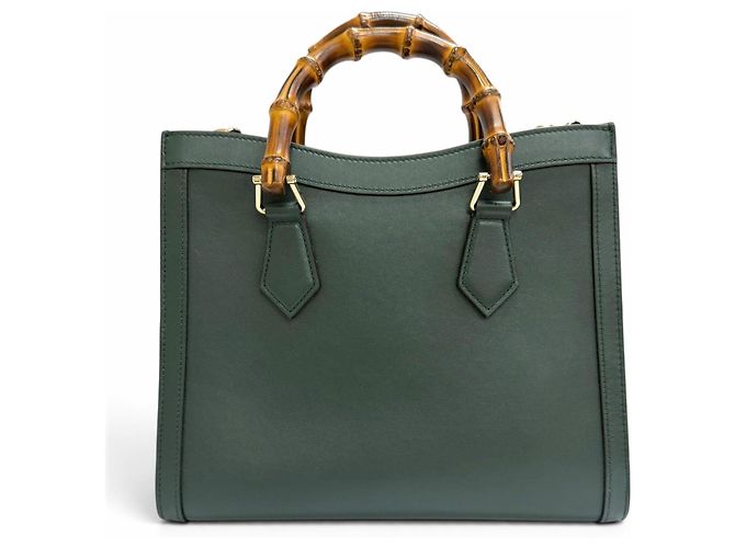 Gucci Diana Medium Tote Bag Dunkelgrün - Ansicht 5