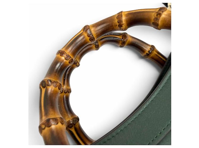 Gucci Diana Medium Tote Bag Dunkelgrün - Ansicht 9