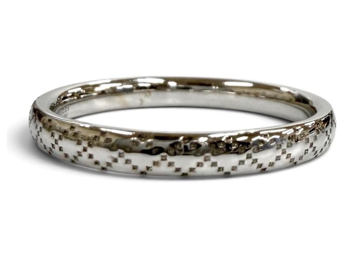 Anello GUCCI 750 Diamantissima in oro bianco D'oro - vista 2