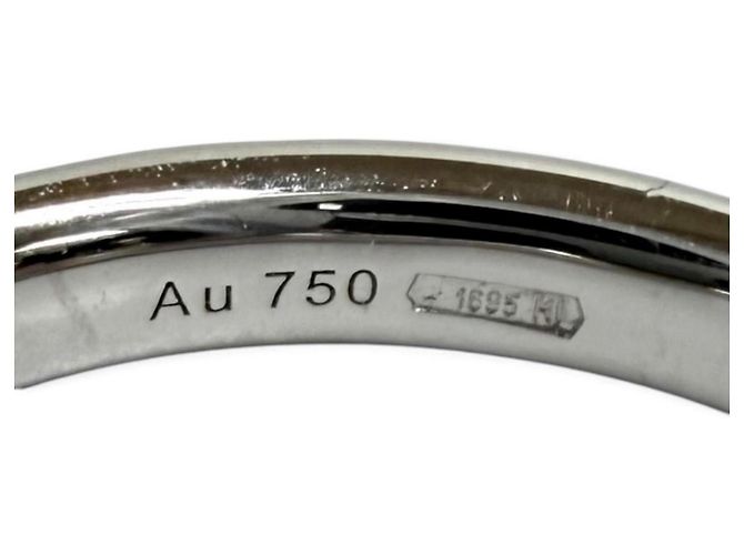 Anello GUCCI 750 Diamantissima in oro bianco D'oro - vista 6