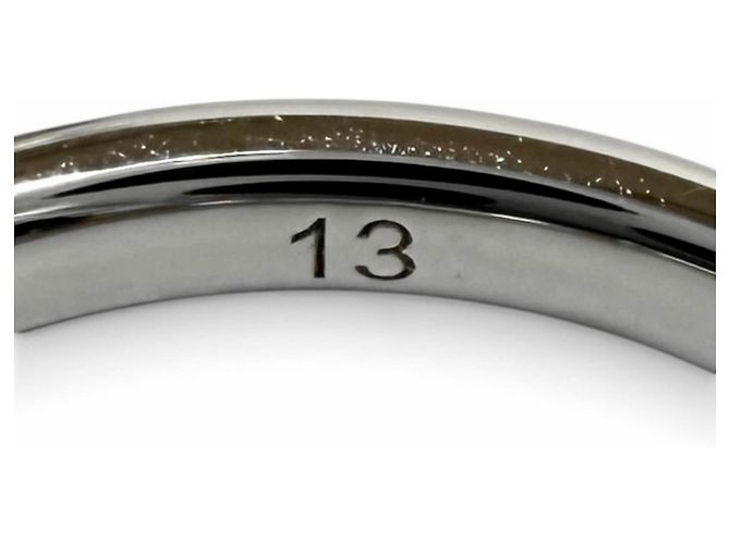 Anello GUCCI 750 Diamantissima in oro bianco D'oro - vista 7