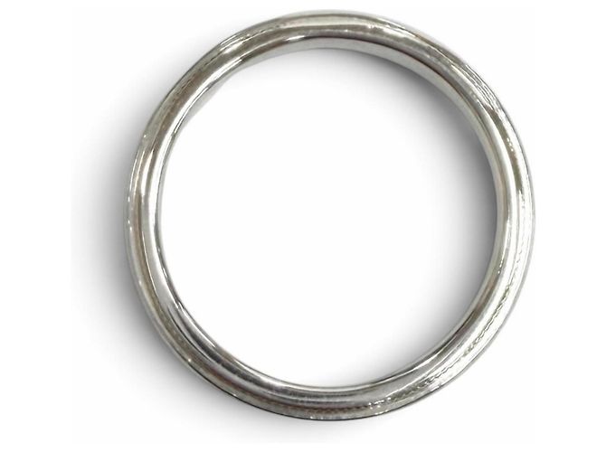 Autre Marque Tiffany & Co. Milgrain Ring aus Platin Silber - Ansicht 3