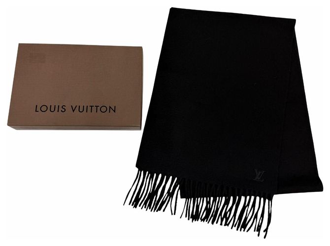 Stola in cashmere Louis Vuitton Nero - vista 2
