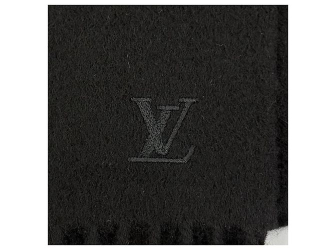 Stola in cashmere Louis Vuitton Nero - vista 5