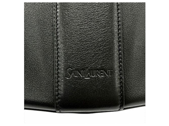 Autre Marque Borsa a mano Saint Laurent in pelle nera Nero - vista 11