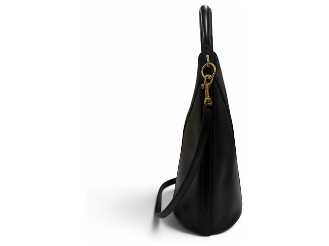 Autre Marque Borsa a mano Saint Laurent in pelle nera Nero - vista 5