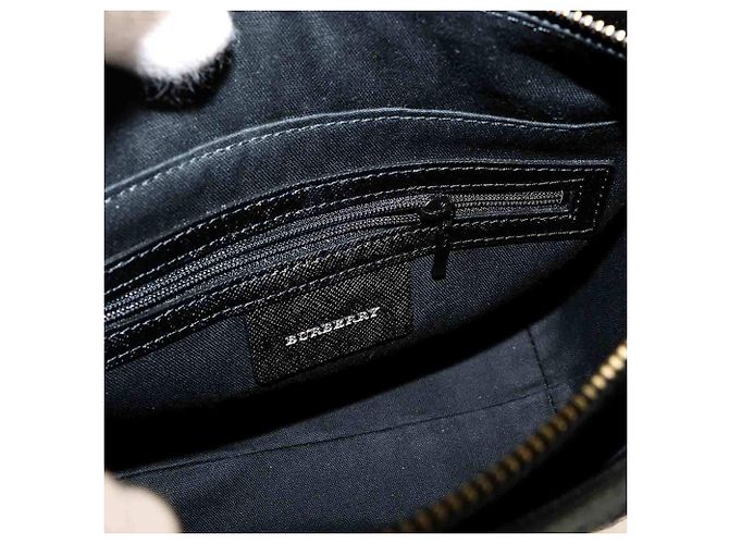 Bolso Burberry Nova Check Negro Beige - vista 8