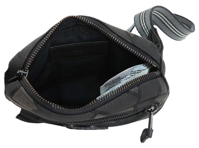Bolsa de corpo Burberry - Bolsa de poliéster preta Preto - vista 7