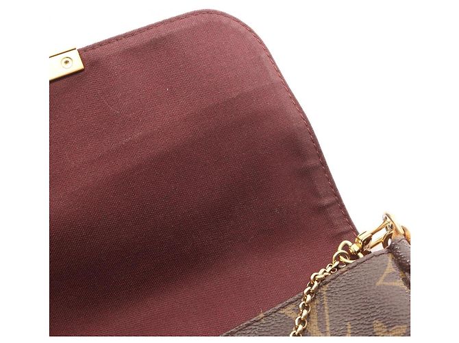 Louis Vuitton Favorite MM Monogram Handtasche Braun Monogramm - Ansicht 7