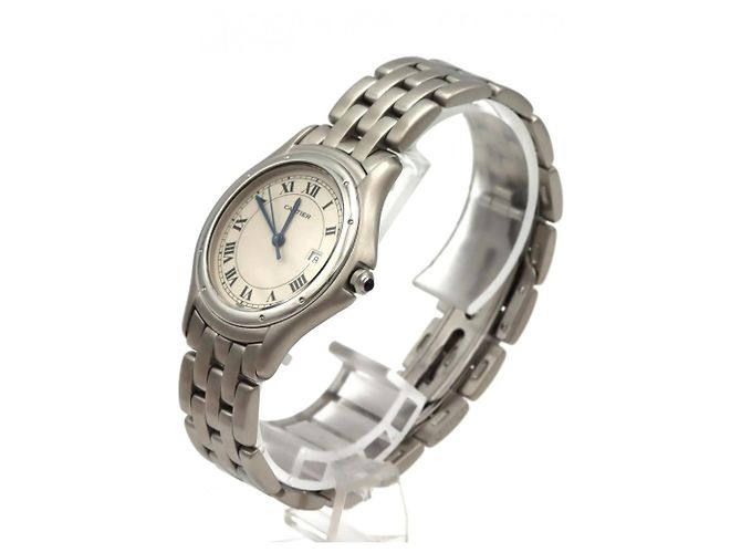 Orologio Cartier Panthère Cougar LM W35002F5 Quartz - vista 2