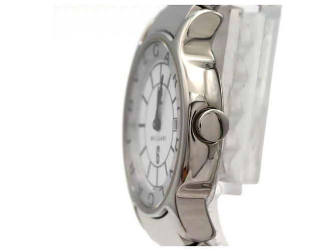 Bulgari Reloj Bvlgari Solotempo ST29S de acero inoxidable quartz - vista 3