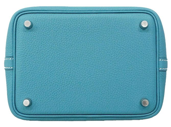 Hermès Bolsa Hermes Picotin Lock PM Azul - vista 3