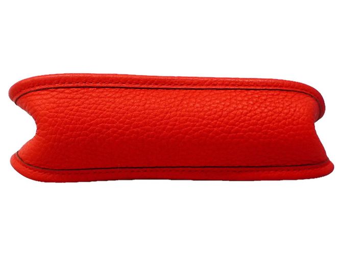 Hermès Hermes Evelyne TPM Schultertasche Rot - Ansicht 3