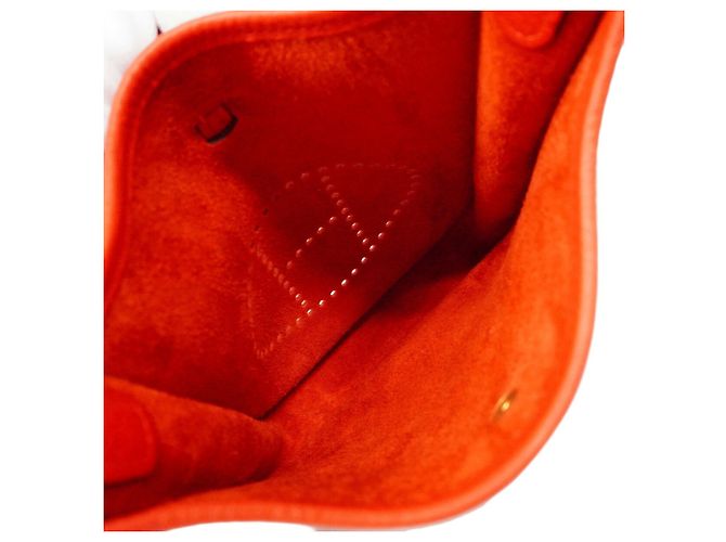 Hermès Hermes Evelyne TPM Schultertasche Rot - Ansicht 4