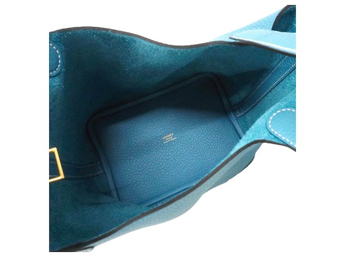 Hermès Sac à main Hermes Picotin Lock PM Bleu - vue 4