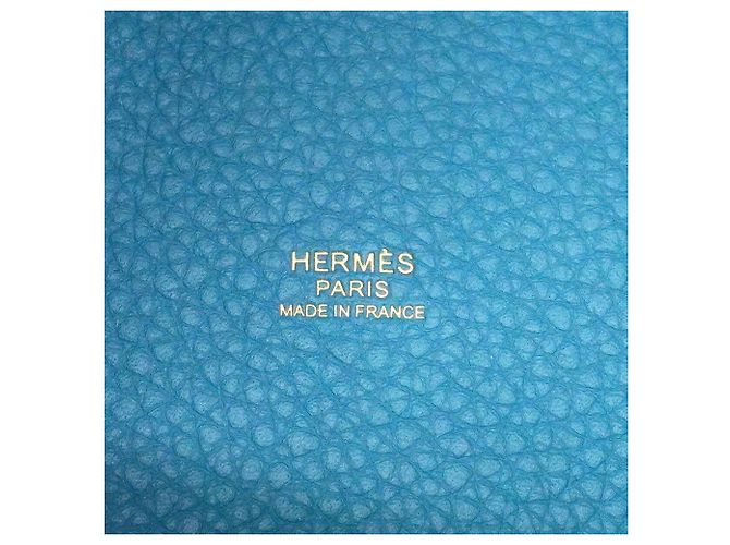 Hermès Sac à main Hermes Picotin Lock PM Bleu - vue 5
