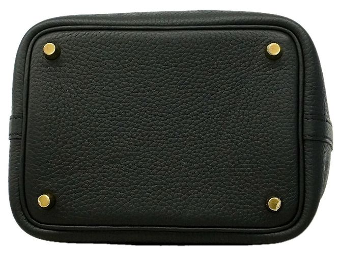 Hermès Bolsa Hermes Picotin Lock PM Preto - vista 3