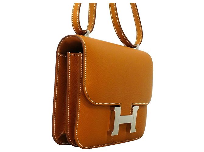 Hermès Hermes Constance Mini Schultertasche Golden - Ansicht 2