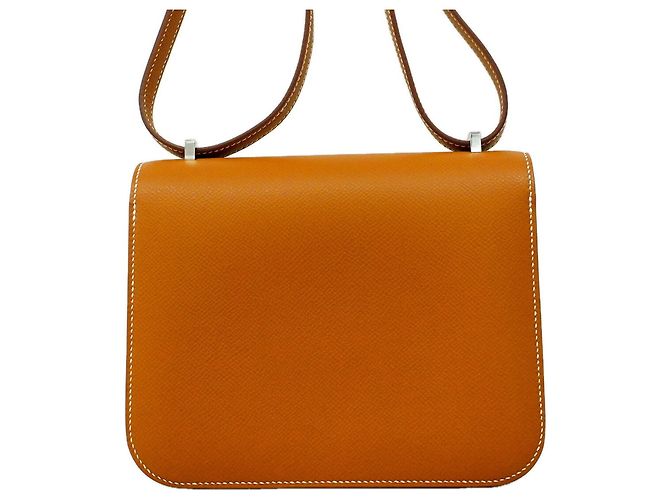 Hermès Hermes Constance Mini Schultertasche Golden - Ansicht 7