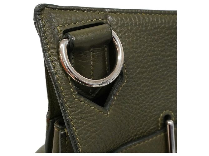 Hermès Hermes Jypsiere 34 Schultertasche Grün - Ansicht 12