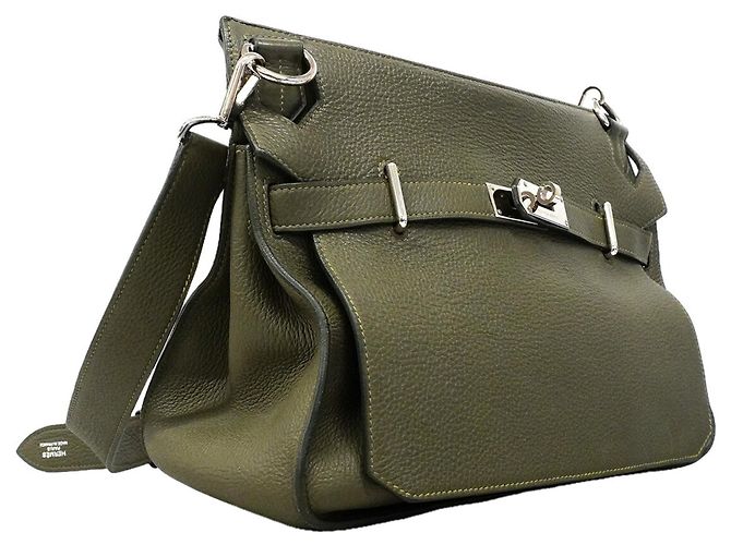 Hermès Hermes Jypsiere 34 Schultertasche Grün - Ansicht 2