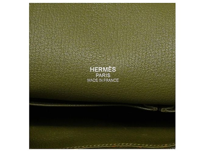 Hermès Hermes Jypsiere 34 Schultertasche Grün - Ansicht 5