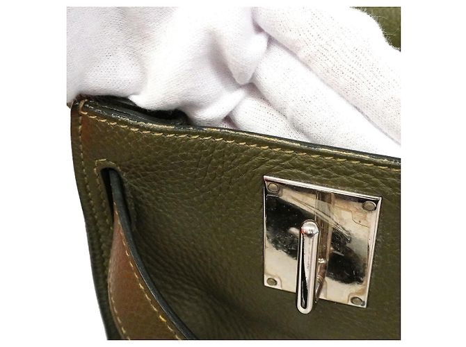 Hermès Hermes Jypsiere 34 Schultertasche Grün - Ansicht 7