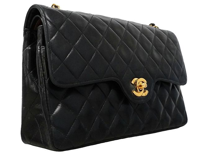 Borsa a tracolla Chanel Matelassé Nero - vista 2