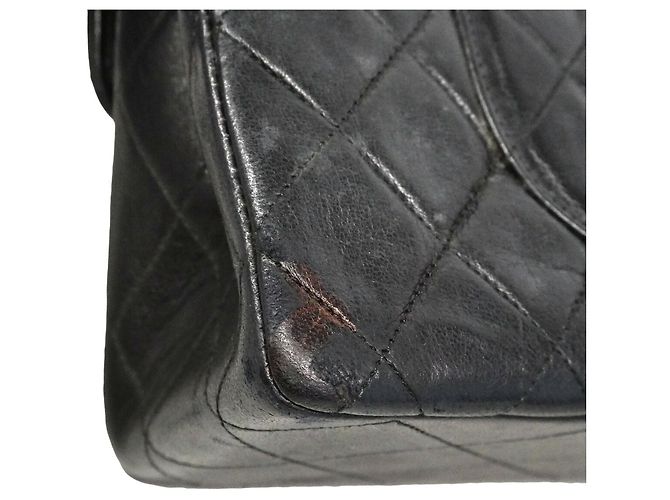 Borsa a tracolla Chanel Matelassé Nero - vista 9