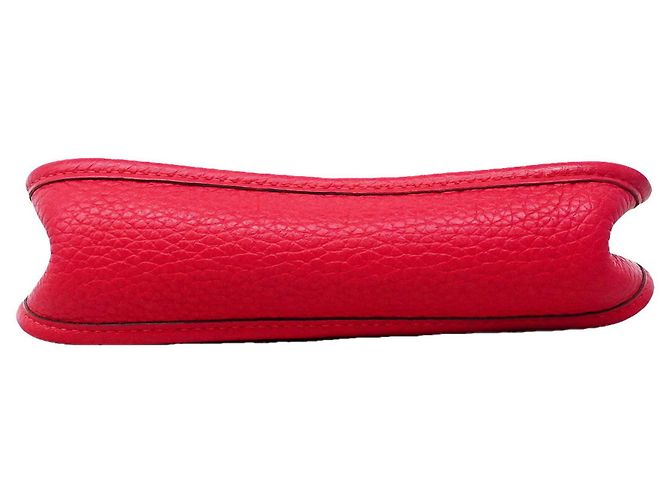Hermès Borsa a tracolla Hermes Evelyne TPM in Framboise Rosa - vista 3