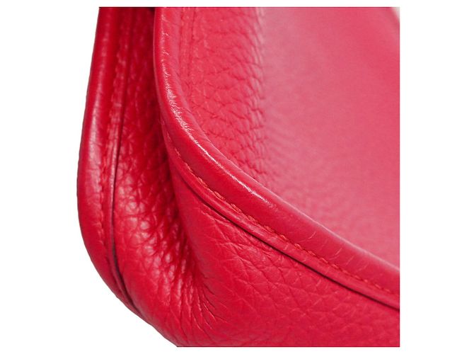 Hermès Borsa a tracolla Hermes Evelyne TPM in Framboise Rosa - vista 6