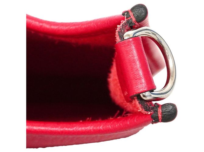 Hermès Borsa a tracolla Hermes Evelyne TPM in Framboise Rosa - vista 7