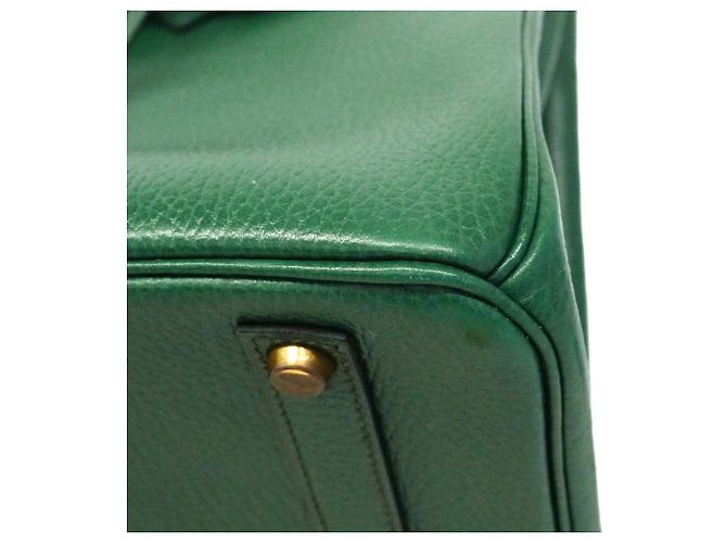 Hermès Borsa Hermes Birkin 35 in Ardennes Green Verde - vista 12