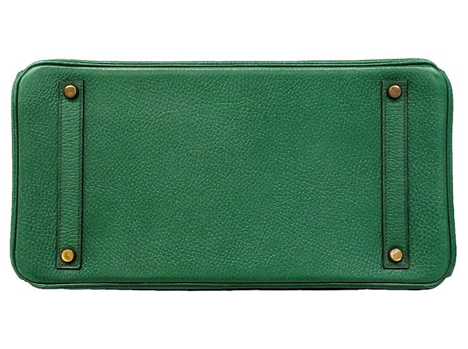 Hermès Borsa Hermes Birkin 35 in Ardennes Green Verde - vista 3