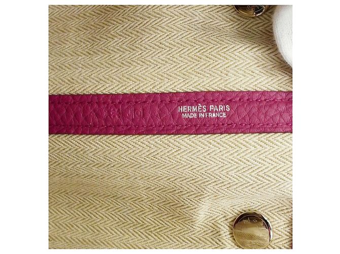 Hermès Sac Cabas Hermes Garden PM Marron - vue 5