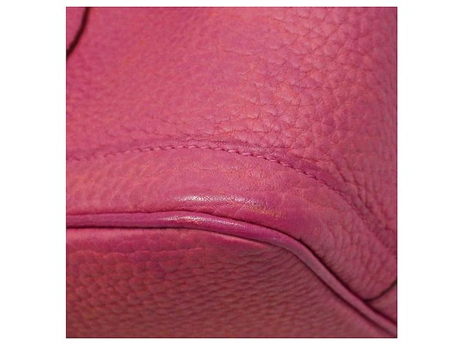 Hermès Sac Cabas Hermes Garden PM Marron - vue 6