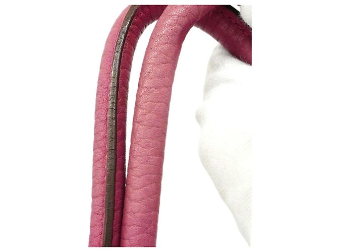 Hermès Sac Cabas Hermes Garden PM Marron - vue 7
