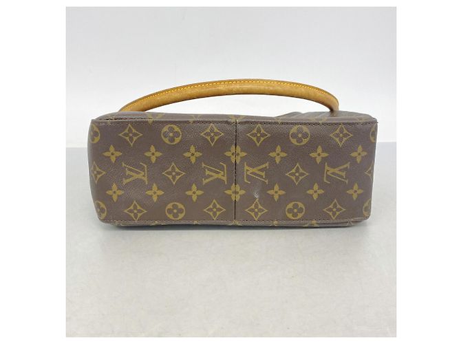 Bolso de hombro Louis Vuitton Monogram Looping GM Castaño - vista 3