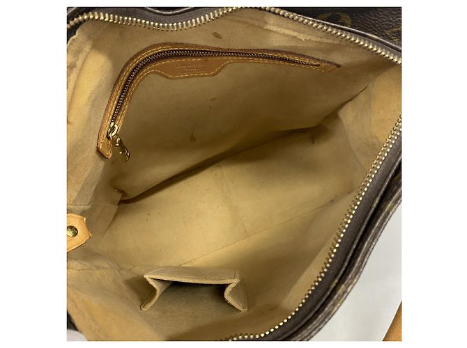Bolso de hombro Louis Vuitton Monogram Looping GM Castaño - vista 4