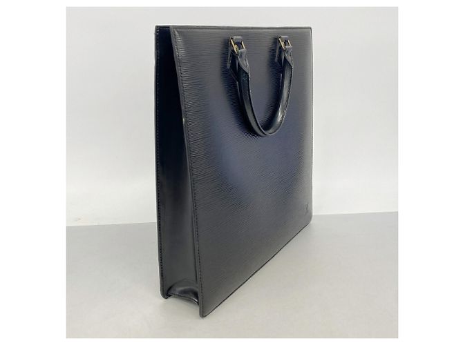 Louis Vuitton Epi Sac Plat Tote Bag M52072 Noir Nero - vista 2