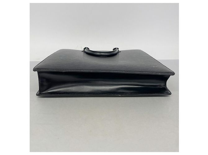 Louis Vuitton Epi Sac Plat Tote Bag M52072 Noir Nero - vista 3
