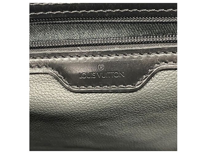 Louis Vuitton Epi Sac Plat Tote Bag M52072 Noir Nero - vista 5