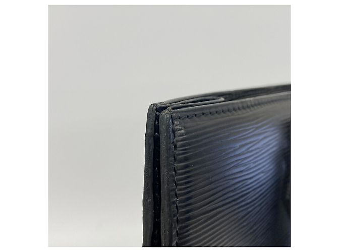 Louis Vuitton Epi Sac Plat Tote Bag M52072 Noir Nero - vista 9