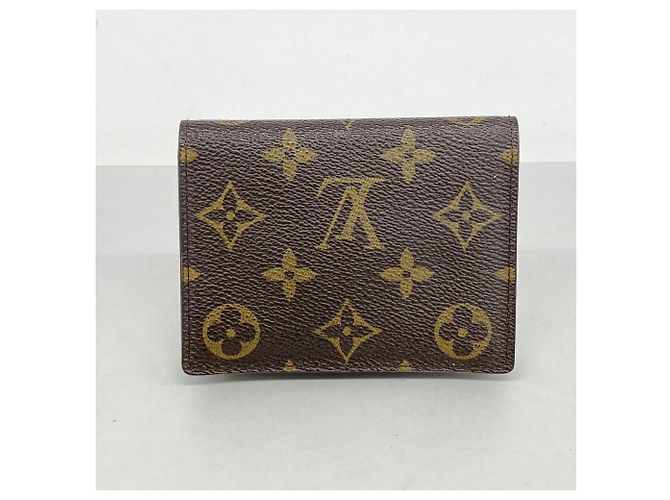 Louis Vuitton Brown Card Case - view 7